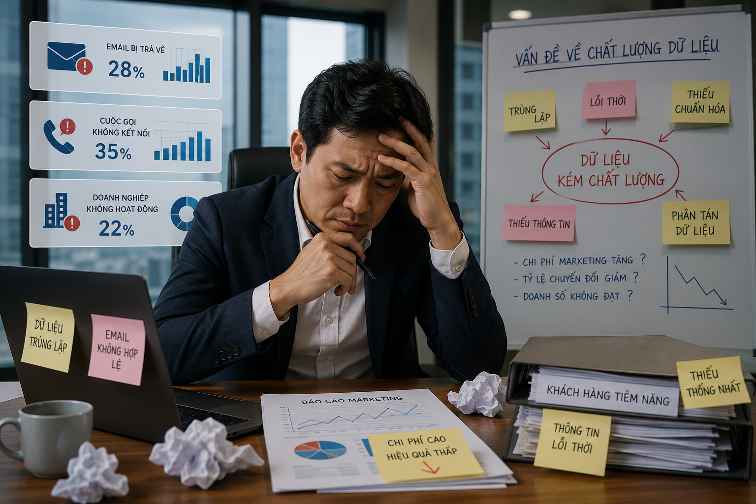 Chất lượng dữ liệu: Khoản chi phí ẩn trong hoạt động Marketing và Bán hàng B2B