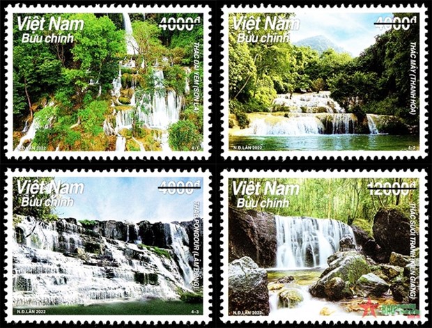 Bộ tem Thác nước Việt Nam