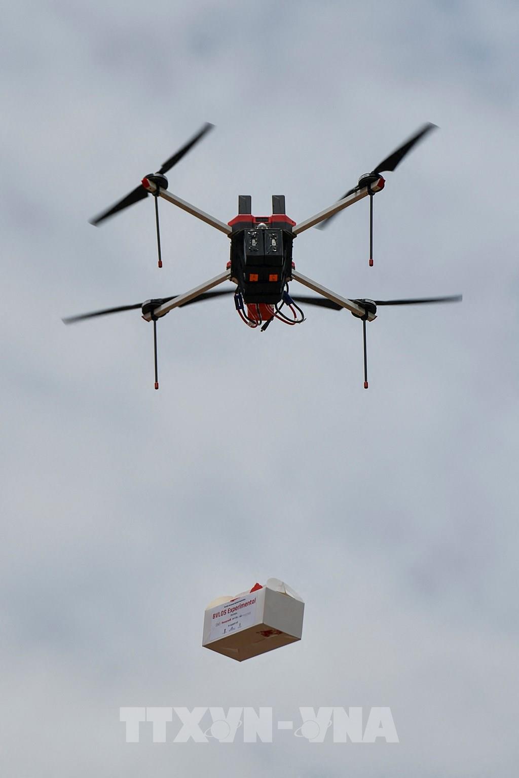 Ấn Độ thử nghiệm thiết bị bay không người lái giao hàng