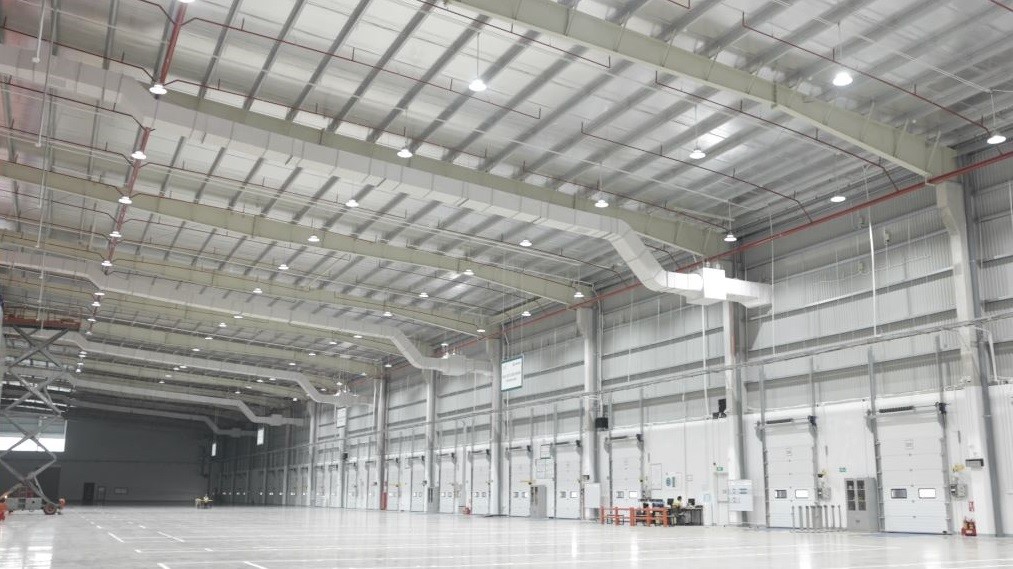 kho ngoại quan với cơ sở vật chất hiện đại