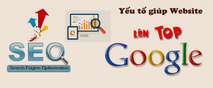yếu tố giúp website lên top google